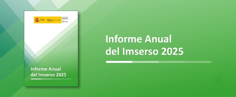 Cartelería asociada con el Informe Anual del Imserso 2025