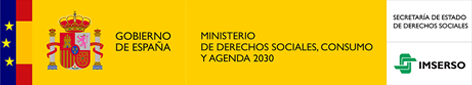 Logo del Ministerio de Derechos Sociales, Consumo y Agenda 2030